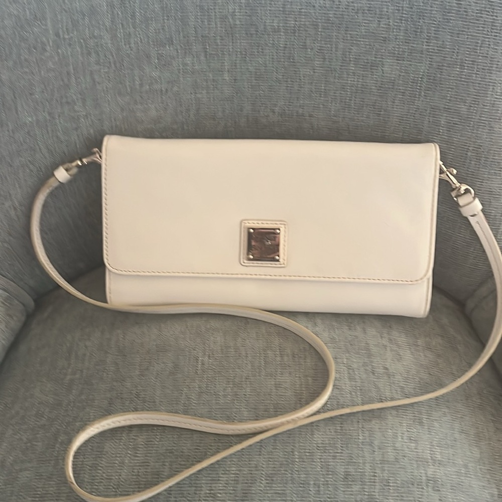Dooney & Bourke Cream Crossbody Bag